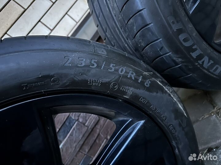 R18 Dunlop SP Sport Maxx GT 235/50, PCD 5x120 DIA 72.6