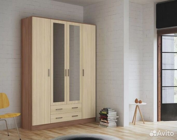 Шкаф распашной 1,6м Квадро