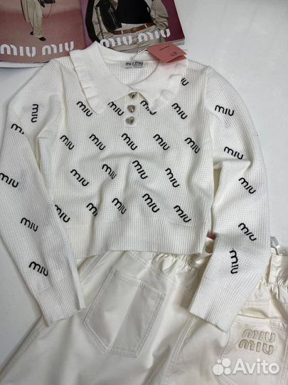 Джемпер MIU MIU премиум