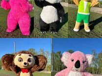 Ростовая кукла панда, медведь, Чебурашка, заяц