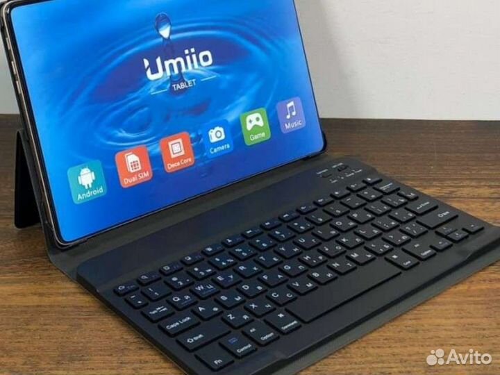 Планшет umiio a10 6 128 GB стекло чехол клавиатура