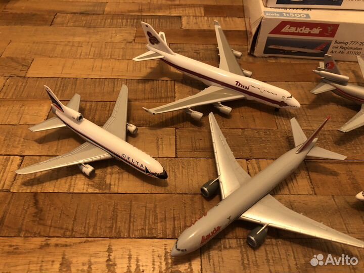 Лот из 5 моделей herpa wing 1:500