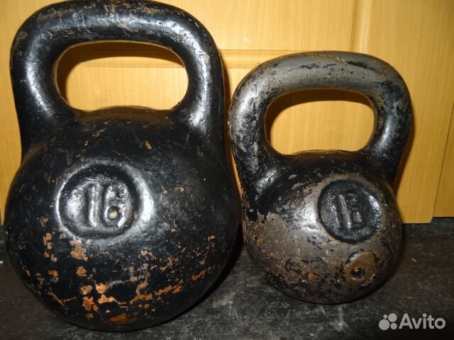 Гантели,гири,Авито Доставкой по одной штуке