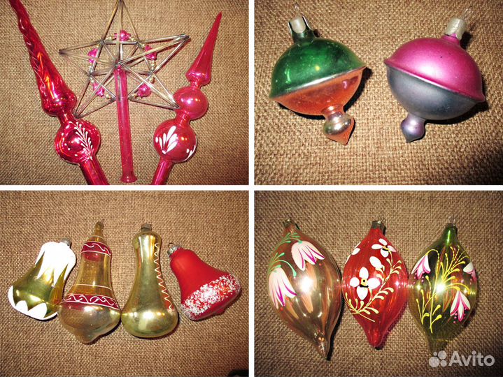 Новогодние Советские игрушки (много)