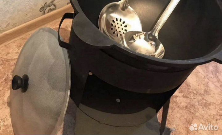 Пeчь для казaна 16л