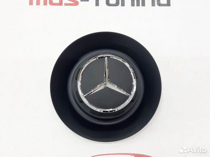Колпачок Mercedes тарелка black 154мм 1 шт