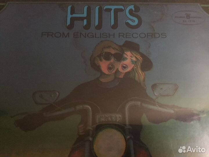 Hits from England. Rare gramophone record