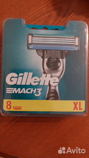 Gillette Mach3. Лезвия для бритья