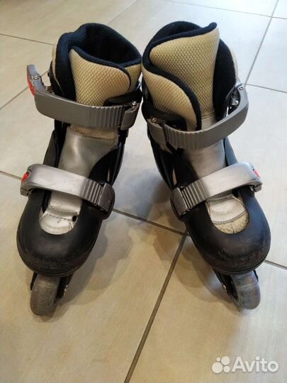 Роликовые коньки раздвижные, 31-34