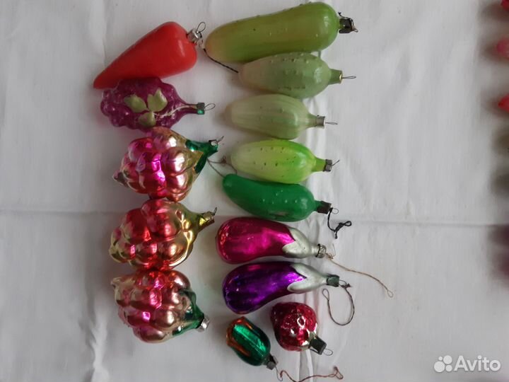 Елочные игрушки СССР