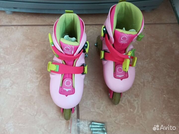 Роликовые коньки детские раздвижные