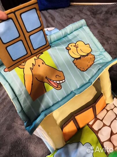 Развивающий коврик + сиденье в подарок