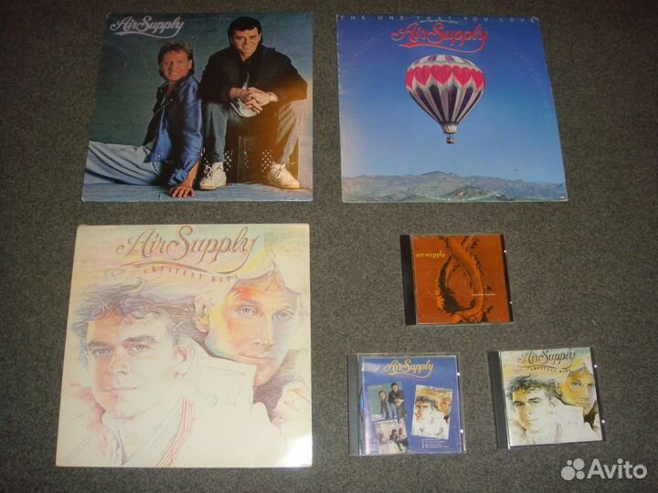 Коллекция винила Air Supply 3LP