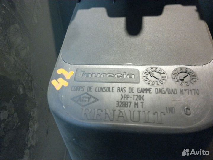 Консоль Renault Megane 2 1.6 K4MT760 2005