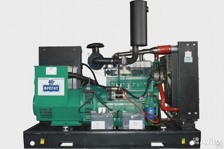 Дизельный генератор 100 кВт открытого типа