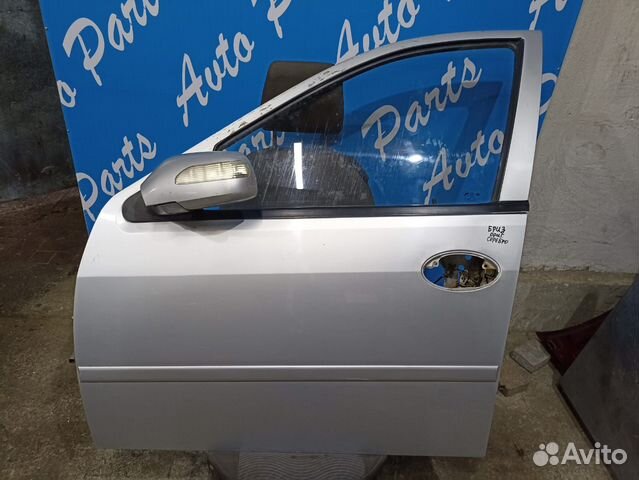 Дверь Лифан Бриз передняя левая серебристая