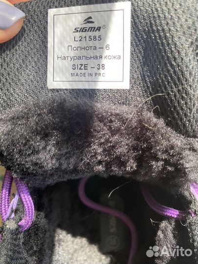 Ботинки женские зимние натуральная кожа 37