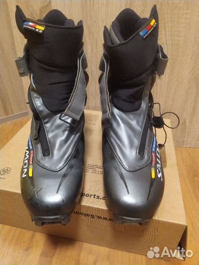 Лыжные ботинки коньковые salomon 44