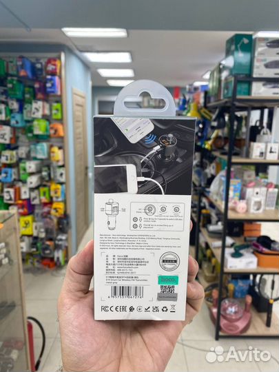 Азу Hoco e19 Bluetooth fm трансмиттер