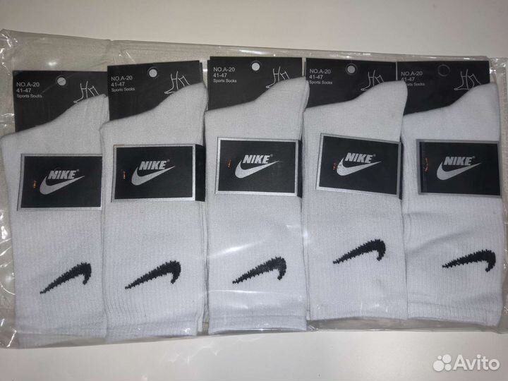 Носки nike высокие
