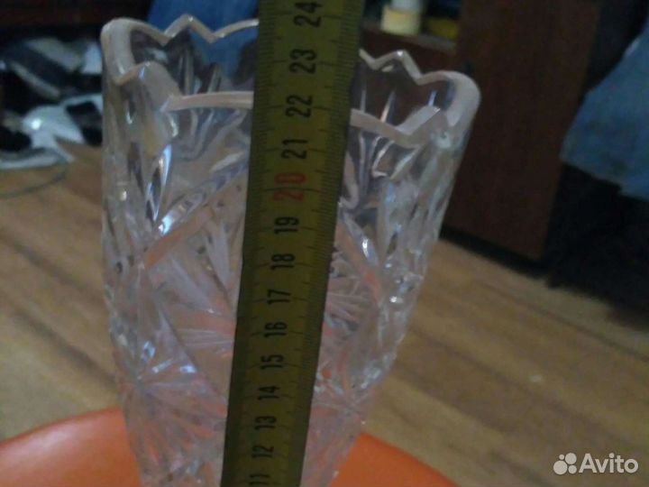 Хрустальная ваза из СССР