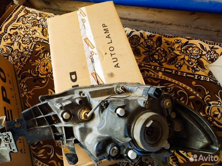 Фары Митсубиси аутлендер 1