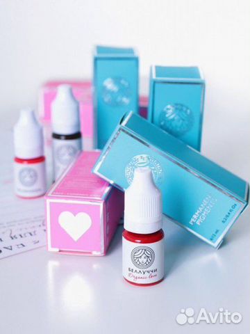 Пигменты для перманентного макияжа face 6мл