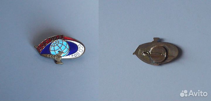 Значок. Космос,ссср