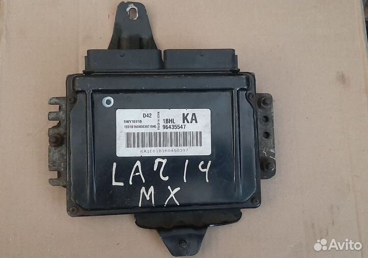 Chevrolet Lacetti блок управления двигателем