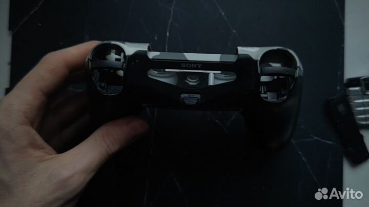 Корпус Dualshock 4 Оригинал хаки