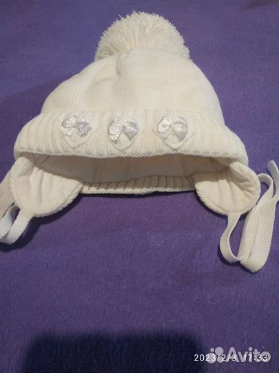 Шапка зимняя для девочки