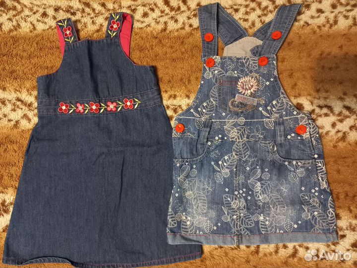 Одежда пакетом для девочки 86-98