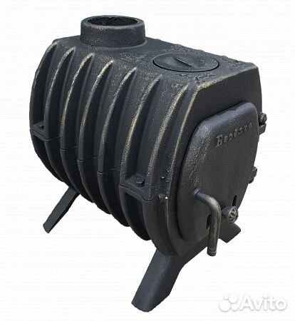 Печь отопительно-варочная чугунная Березка