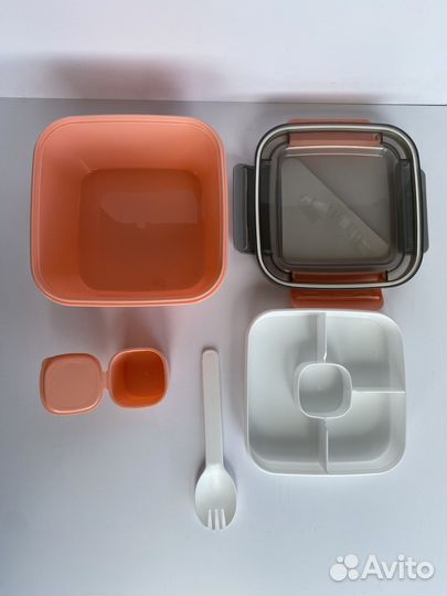 Ланчбокс для еды для работы в школу контейнер