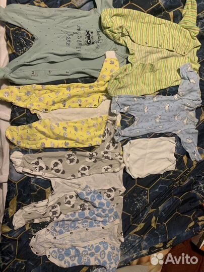 Детские вещи пакетом на девочку от 0 до 3 месяцев