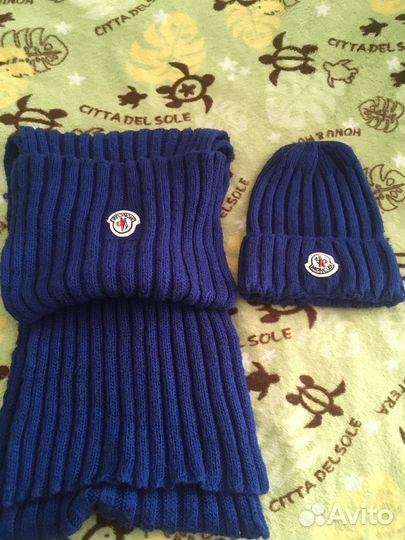 Комплект шапка и шарф