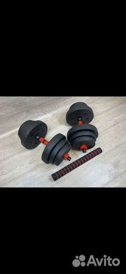 Гантели разборные по 10 кг
