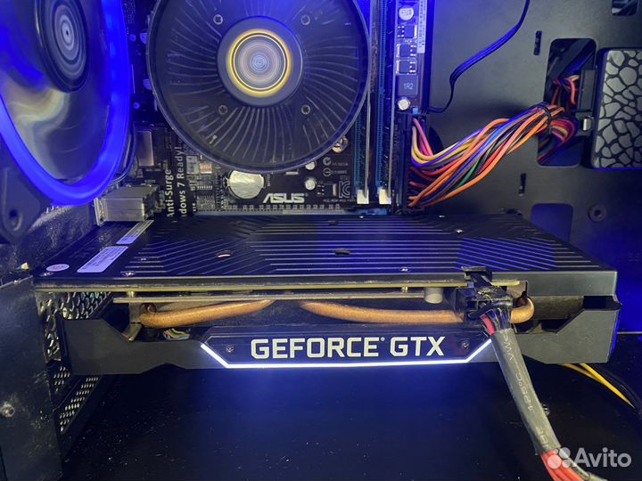 Видеокарта Geforce GTX 1660 super gaming pro