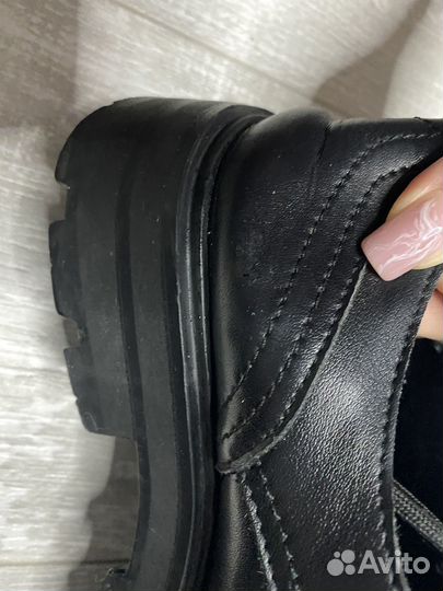 Лоферы женские натуральная кожа