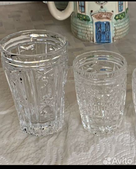 Хрустальные стаканы