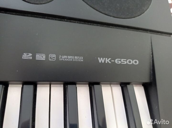 Синтезатор casio wk-6500