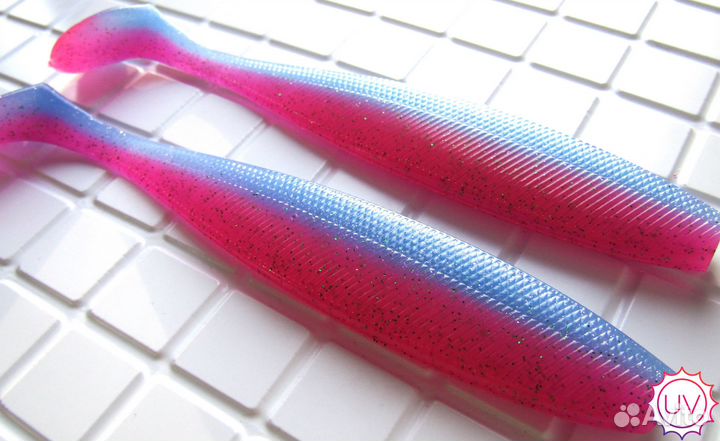 Силиконовая реплика FoxPro Shad Firetails 14см