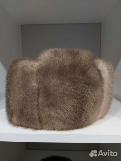 Норковая шапка мужская 55 64