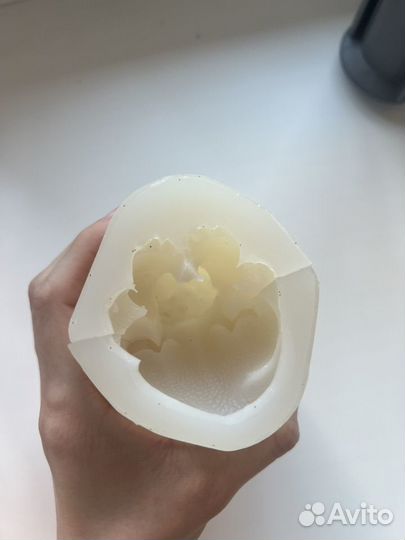 Силиконовый форма для свечи