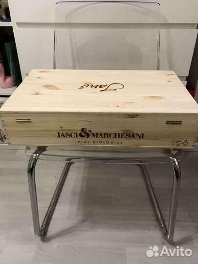 Деревянный ящик для вина