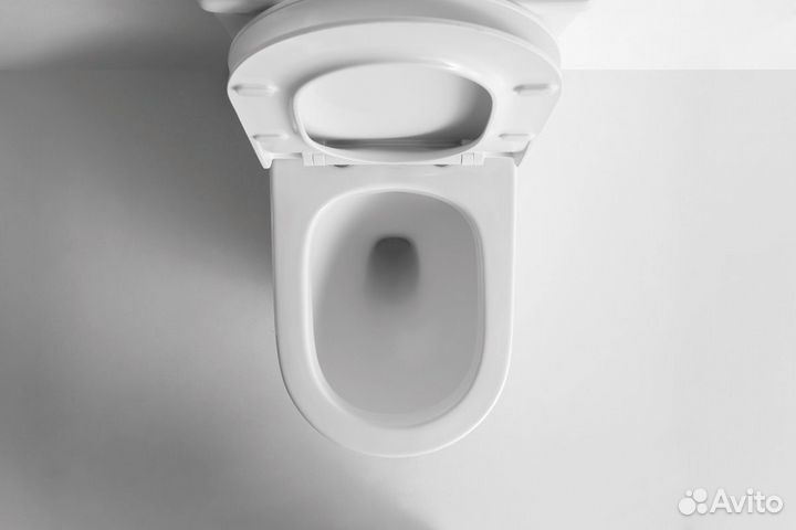 Унитаз CeramaLux K2176-1 напольный безободковый с