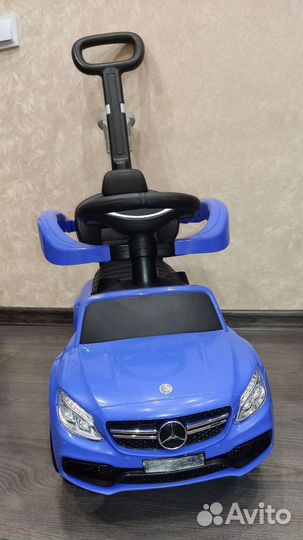 Машинка каталка толокар mercedes