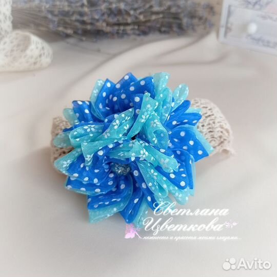 Резинки для волос ручной работы