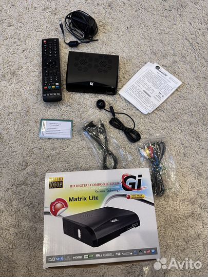 Спутниковый ресивер DVB-T2 GI Matrix Lite
