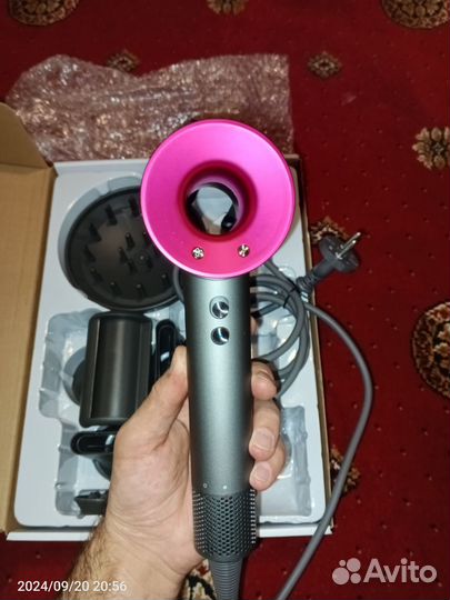 Фен для волос профессиональный мощный с насадками